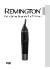 /Files/Files/Bruksanvisninger/Elektroartikler/Remington/273850 Remington hårtrimmer NE3850.pdf